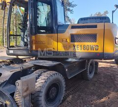Техническое обслуживание колесного экскаватора XCMG XE180WD
